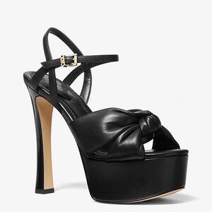 Michael Kors Black Platform Heels